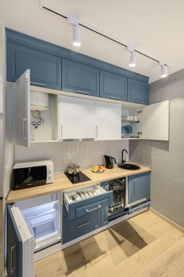 Modern New Cozy Apartment Kvartet Railway Station كييف المظهر الخارجي الصورة
