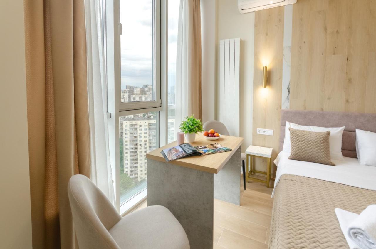 Modern New Cozy Apartment Kvartet Railway Station كييف المظهر الخارجي الصورة