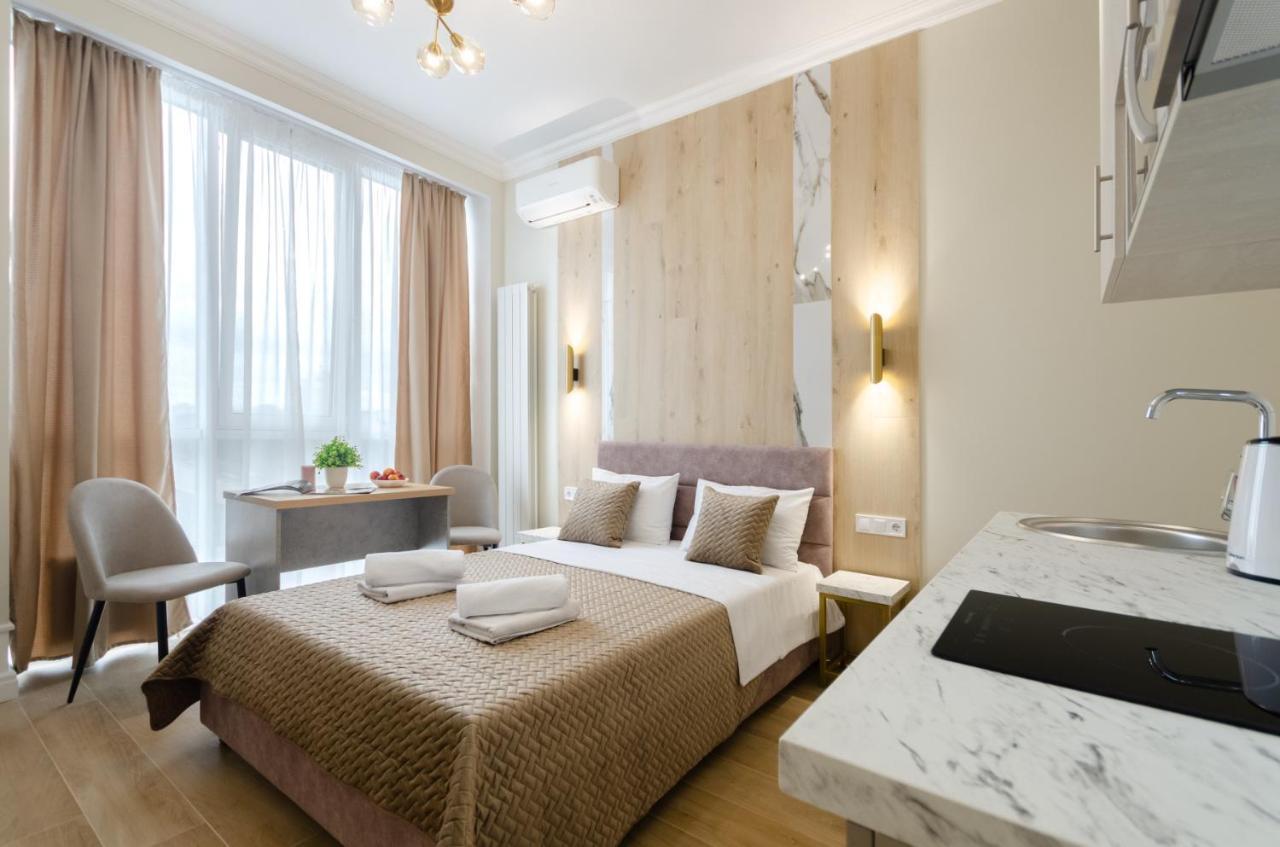 Modern New Cozy Apartment Kvartet Railway Station كييف المظهر الخارجي الصورة