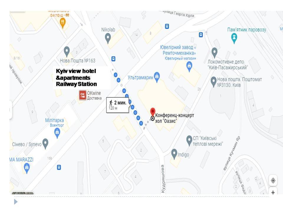 Modern New Cozy Apartment Kvartet Railway Station كييف المظهر الخارجي الصورة