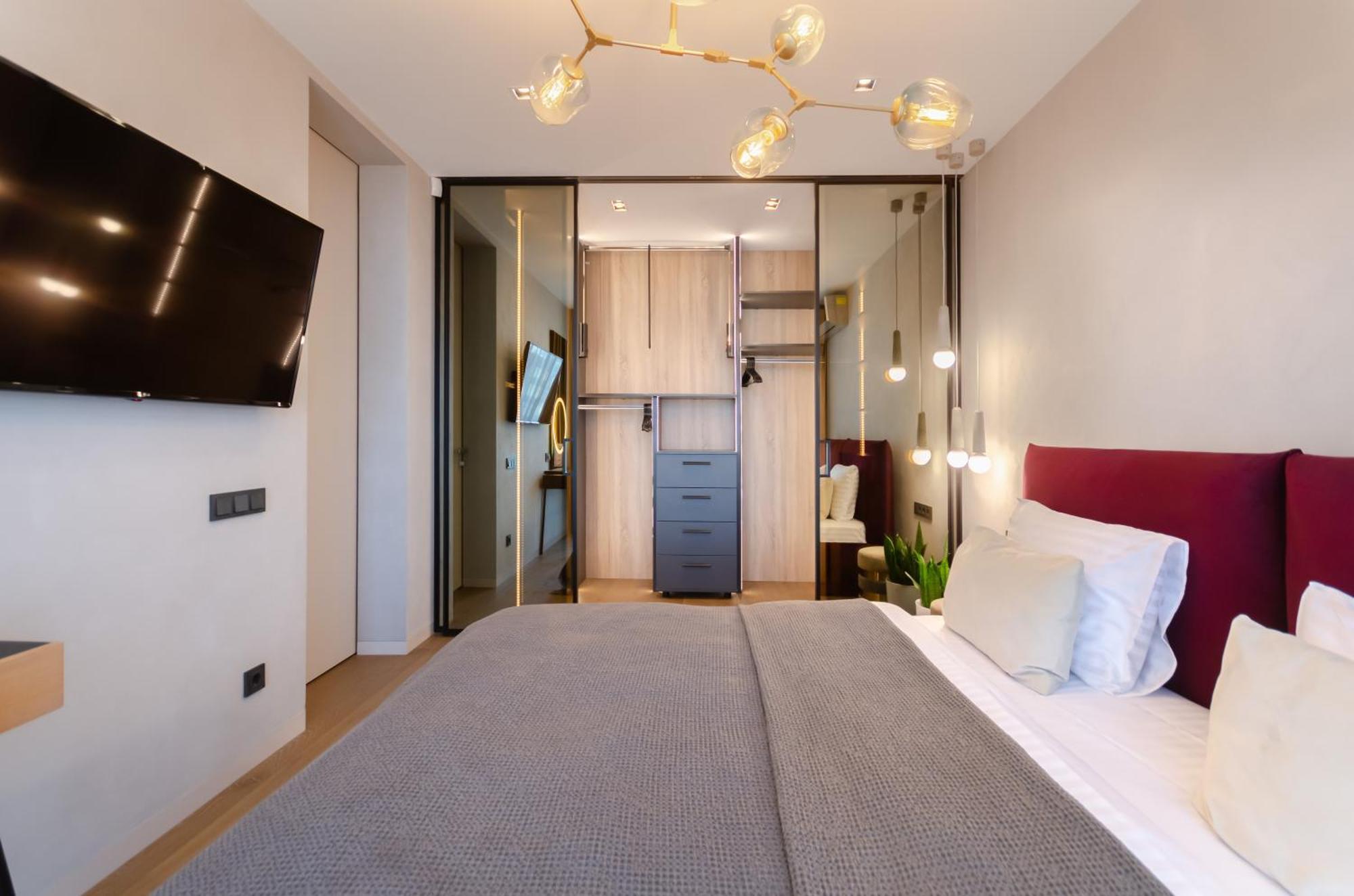 Modern New Cozy Apartment Kvartet Railway Station كييف المظهر الخارجي الصورة
